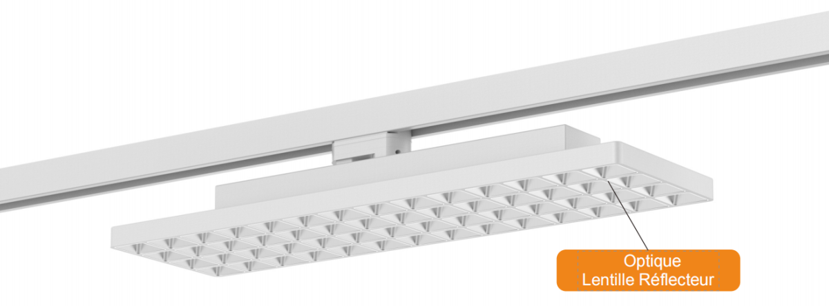 Panneau Lumineux Sur Rail 70W