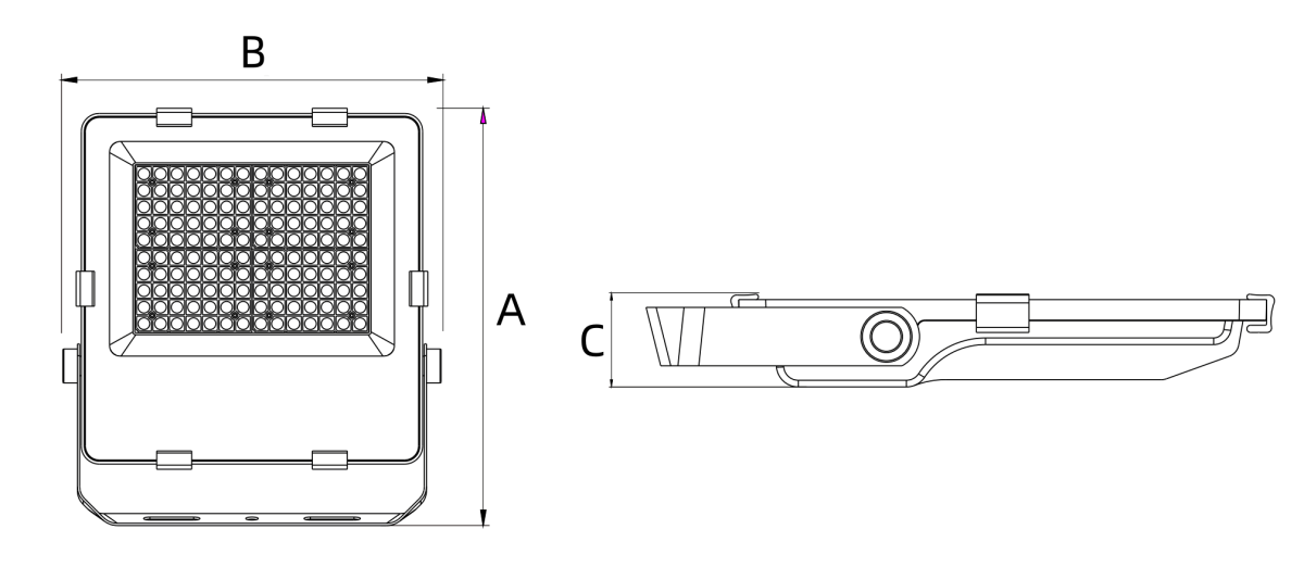 Projecteur Extérieur 200W