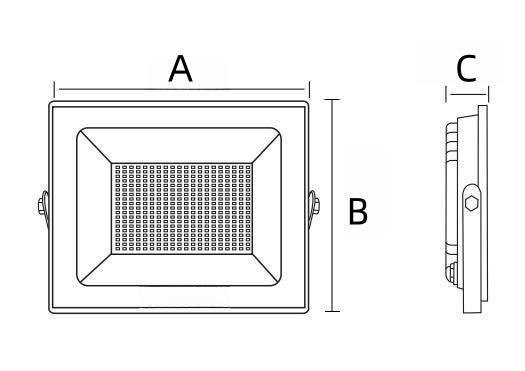 Projecteur Exterieur Slim 30W