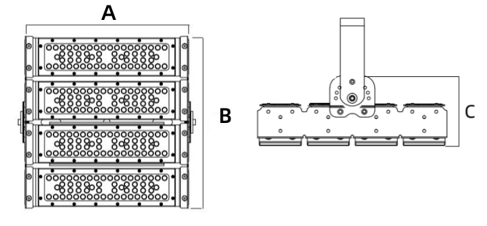 Projecteur Modulaire 100W