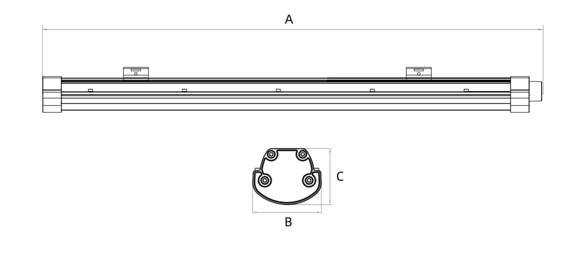 Réglette Etanche ATEX